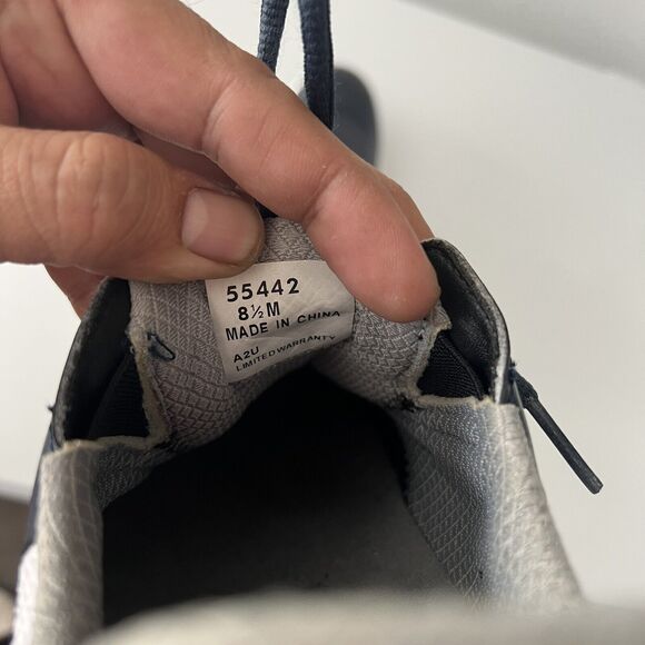 Foot Joy Golf Shoes Men's 8.5M Fuel Navy White 55442 Sneaker‎ Inspired Spikeless - Picture 6 of 8